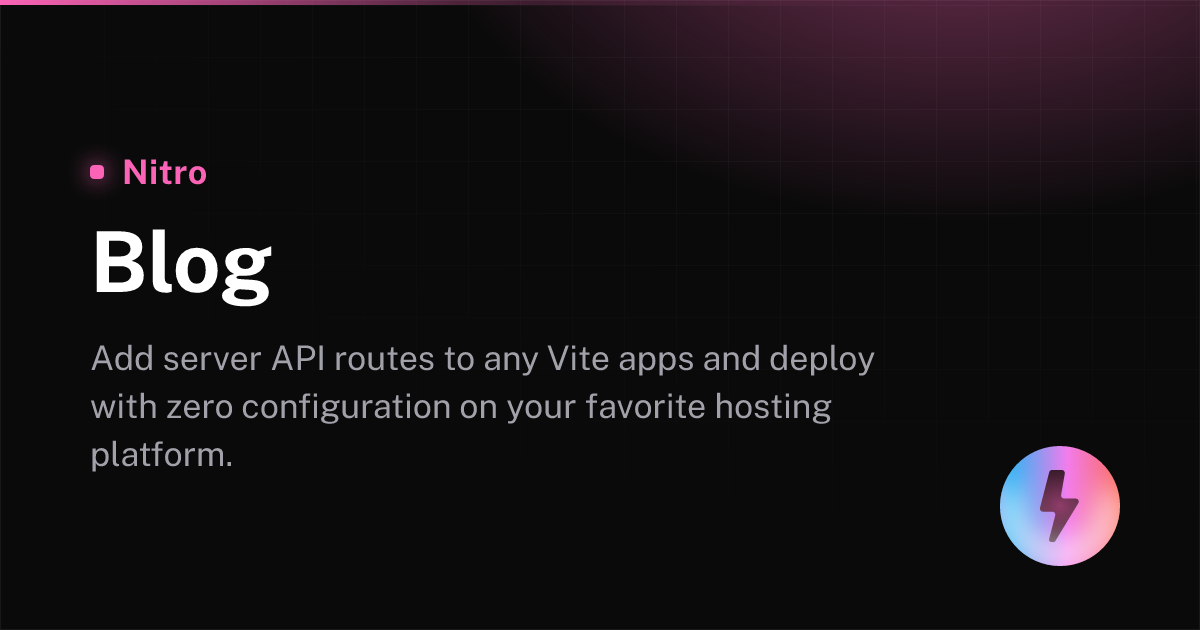 Blog - Nitro
